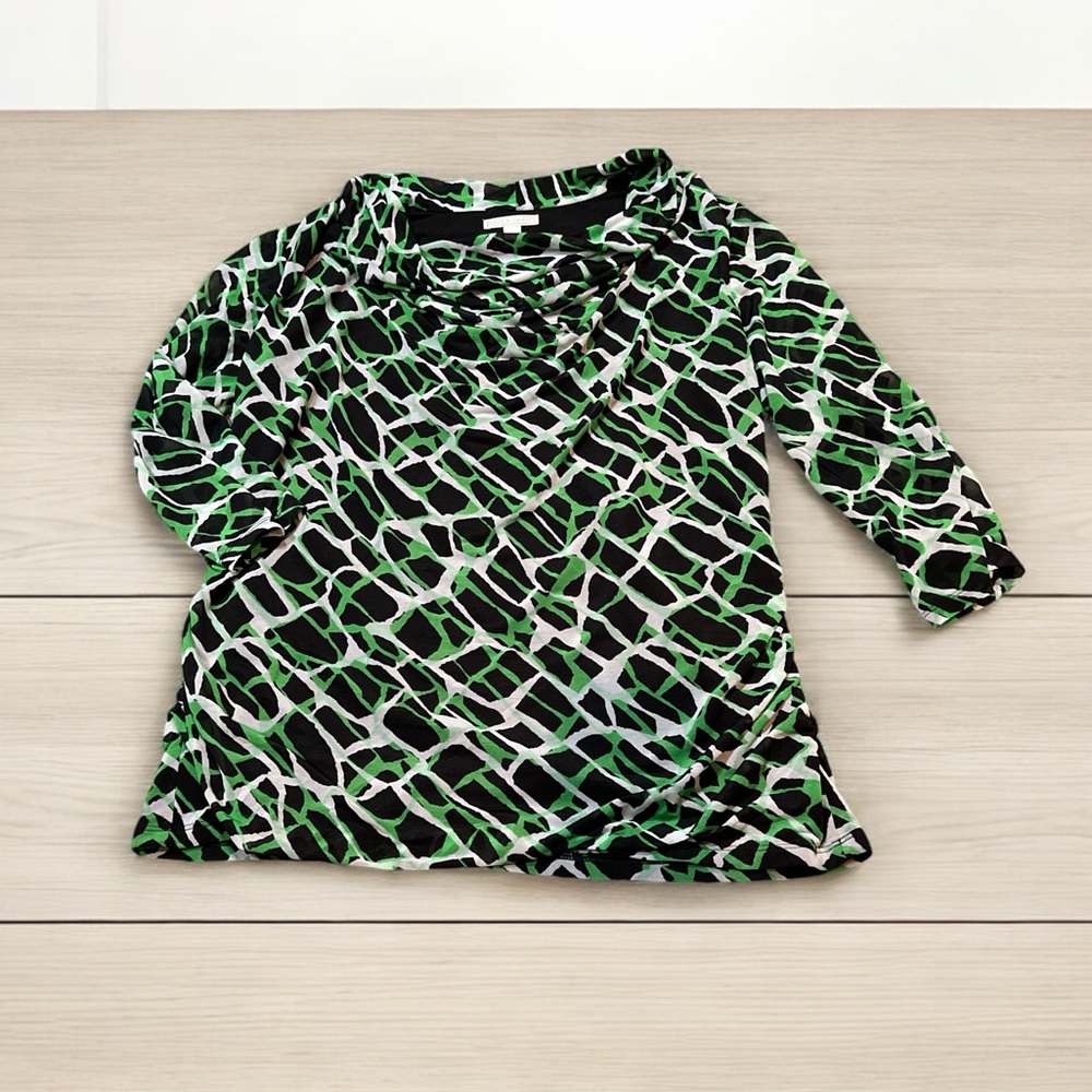 Dana Buchman Cowl Neck Dressy Top (XL)